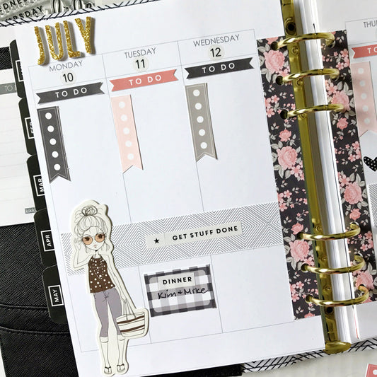 July Weekly Planner Spread | Anita Patel