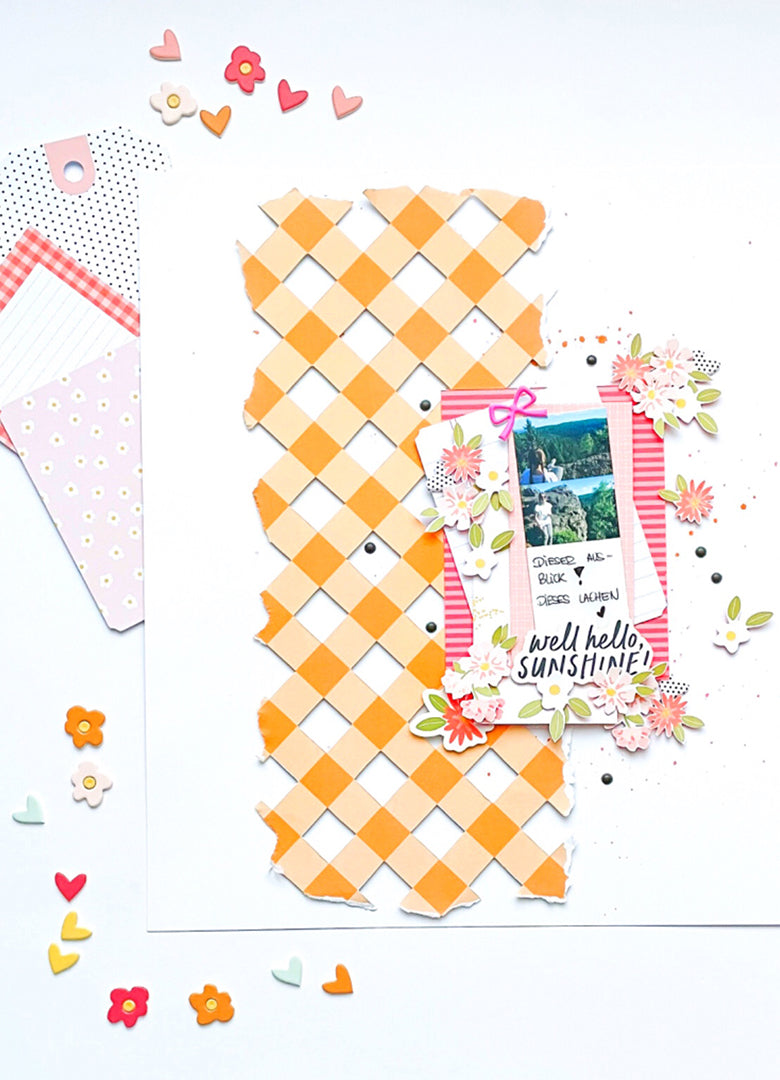 "HELLO SUNSHINE" LAYOUT | KERSTIN SCHEIDLER
