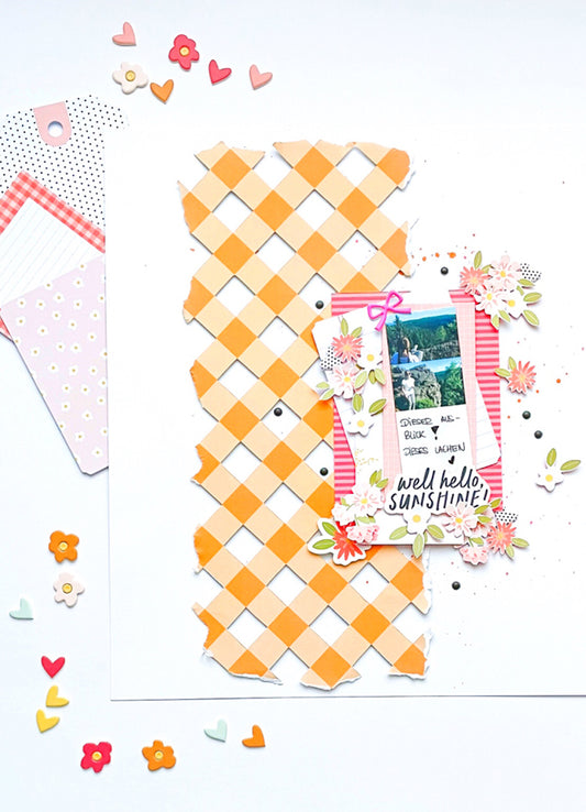 "HELLO SUNSHINE" LAYOUT | KERSTIN SCHEIDLER