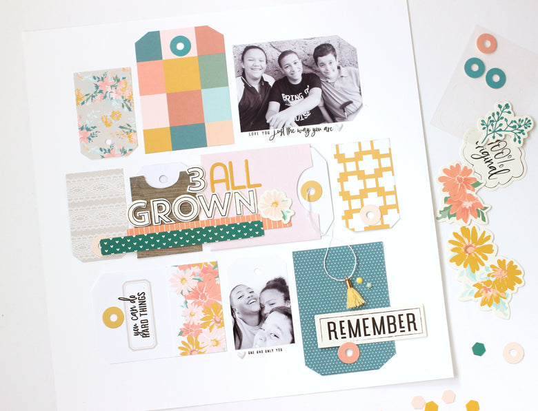 3 All Grown Layout | Nancy Damiano