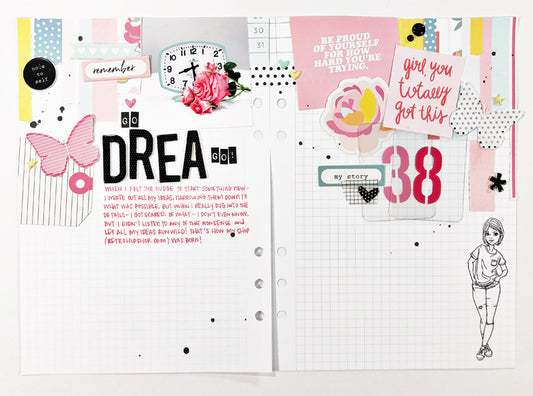 You Got This Note to Self Layout | Andrea Gray