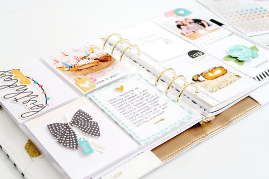 Birthday Pocket Page + Process Video | Sheree Forcier