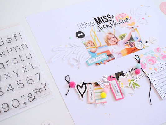 Little Miss Sunshine Layout | Ulrike Dold