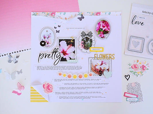Favorite Flowers Layout | Ulrike Dold