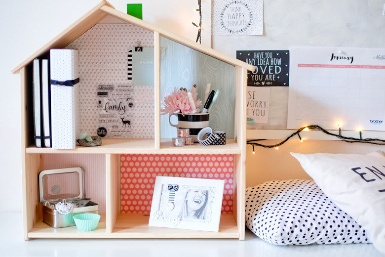 Dollshouse craft storage | Suse Fish