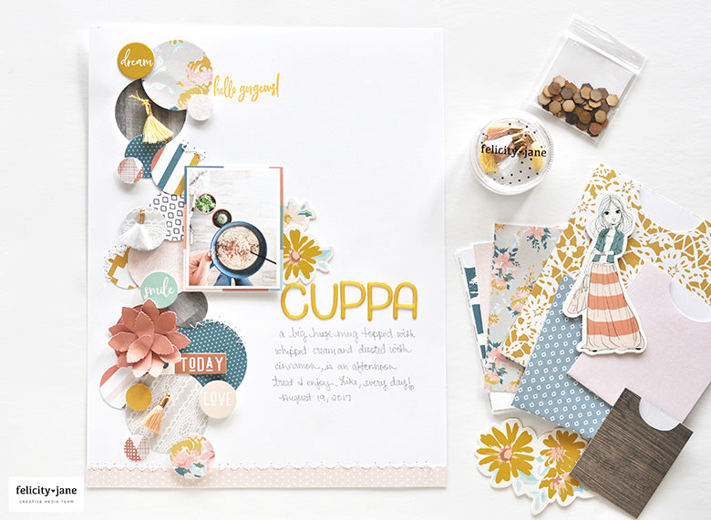 Cuppa Layout | Leigh Ann Odynski