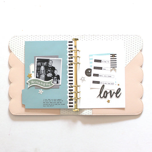 Memory Keeping in a Note to Self Binder | Mandy Melville