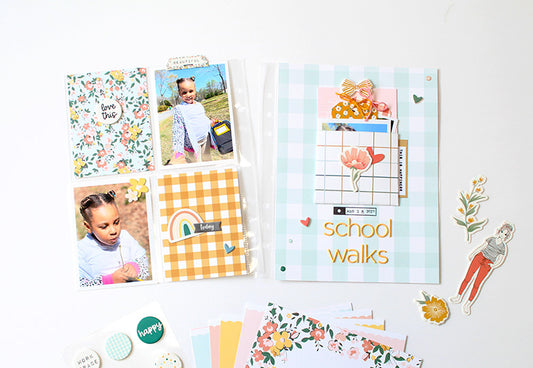 "School Walks" Pocket Page | Desiree Lamar
