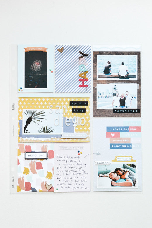 Pocket Page Layout | Suzanna Stein