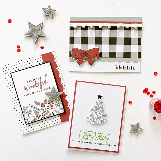 Christmas Cards with Holly Kit | Mandy Melville