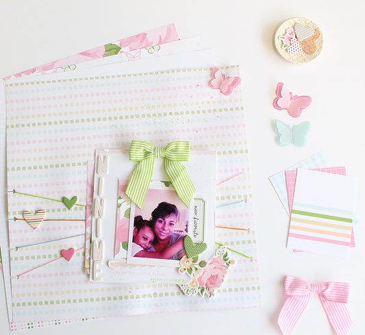 "Mini Me" Layout | Desiree Lamar