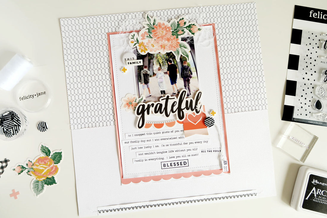 Grateful Layout | Sheree Forcier