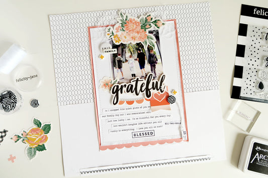 Grateful Layout | Sheree Forcier