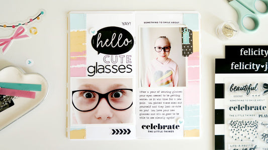 Hello Traveler's Notebook Spread | Sheree Forcier