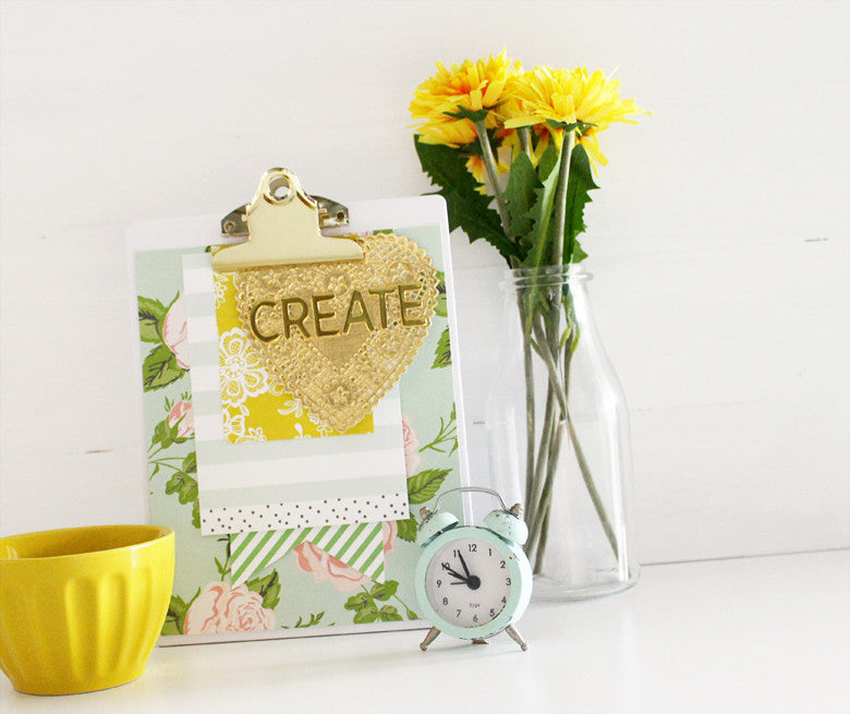 Create clipboard home decor