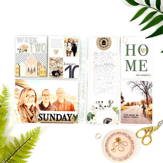 Pocket Page | Another Week At Home | Lindsey Lanning