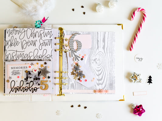 December Album Day 5-6 with Shaker Stocking | Ulrike Dold