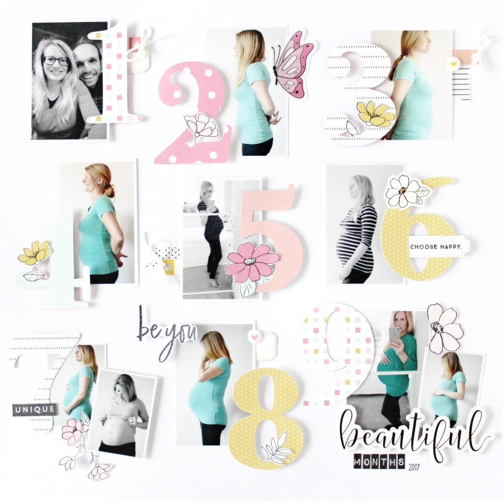 Nine Months Layout | Jana Bennett