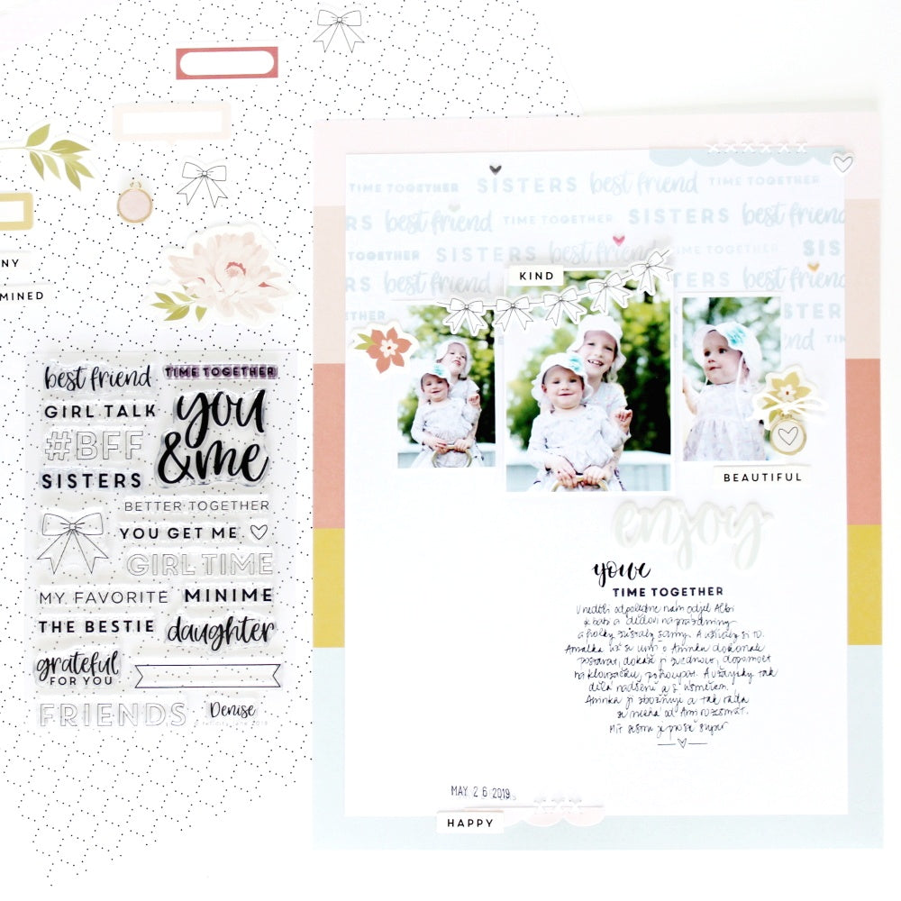 Sisters Layout | Jana Bennett