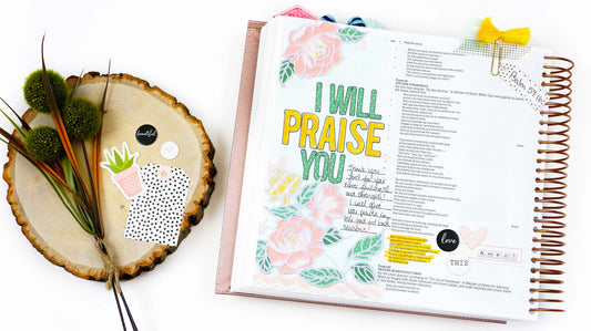 Praise! Bible Journaling | Lindsey Lanning