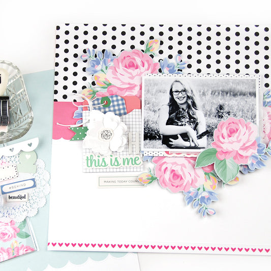 This is Me Floral Layout | Lorilei Murphy