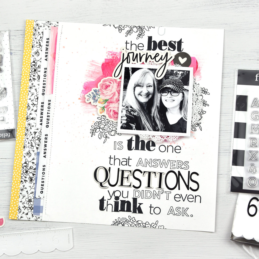 A Journey with FJ Alphabet Stamps | Lorilei Murphy