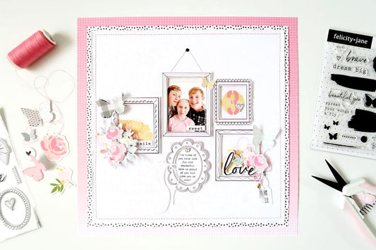 Love Layout + Sketch + Process Video | Sheree Forcier