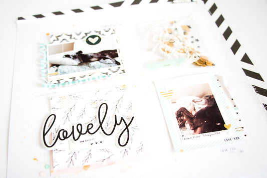 Lovely Layout & a Sketch | Kathleen Graumüller