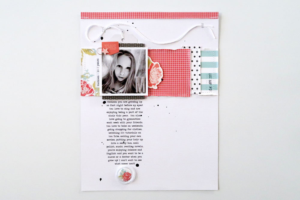 "M" Layout | Sheree Forcier