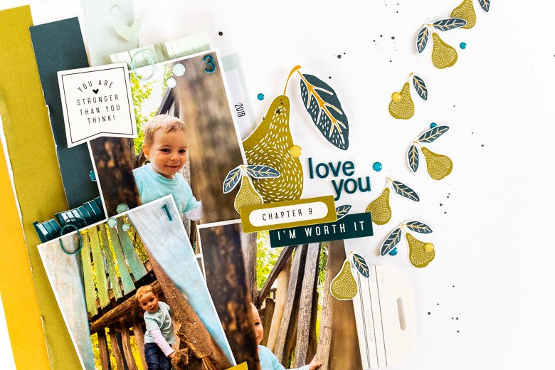 "Love You" Layout with Gabby & Taylor | Ulrike Dold