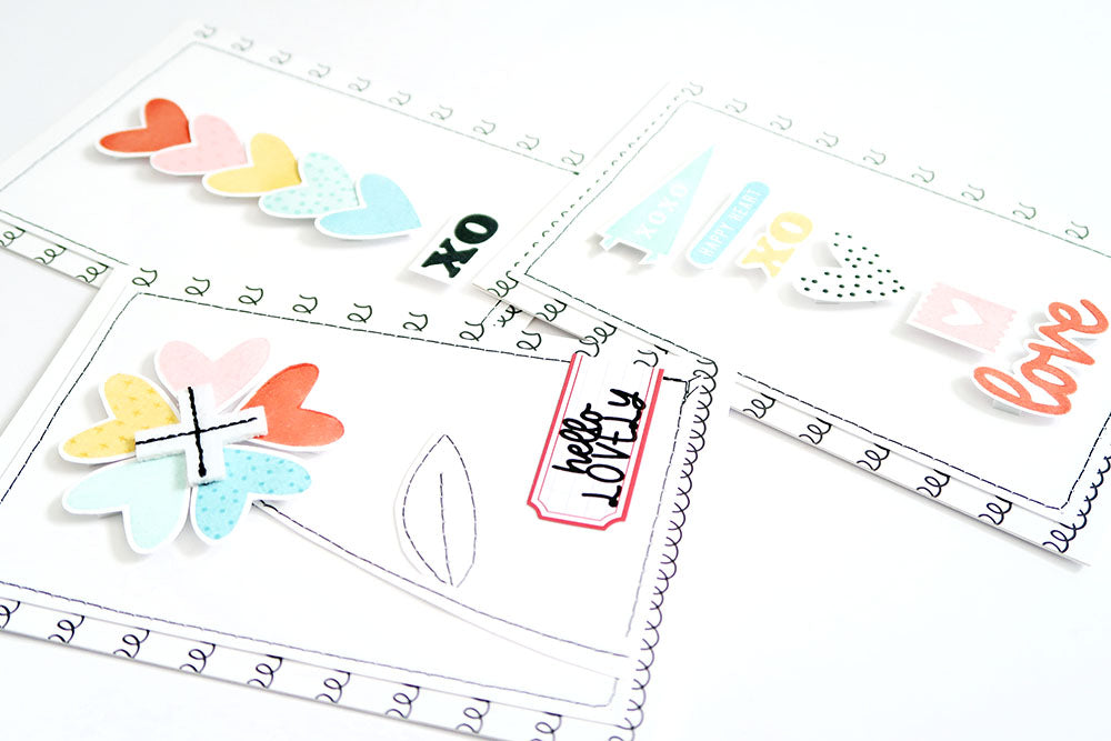 Millie Kit Stamped Cards | Sheree Forcier