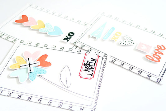 Millie Kit Stamped Cards | Sheree Forcier