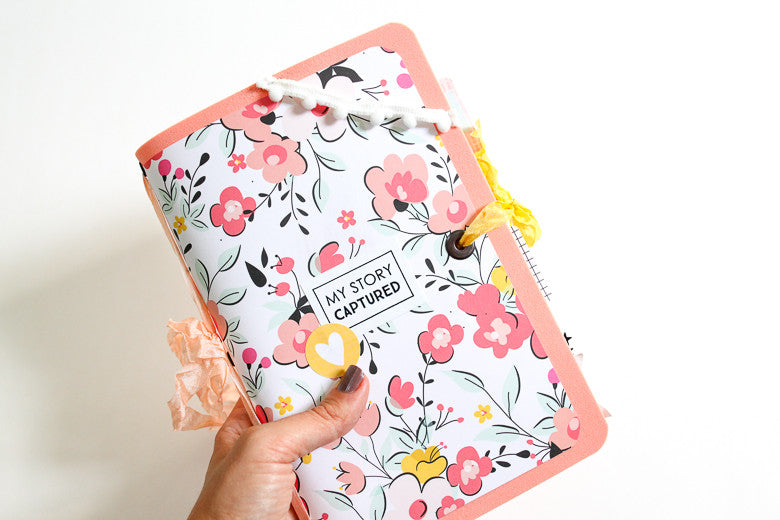 Traveler's Notebook Inspired Mini Album | Marybeth Hancher