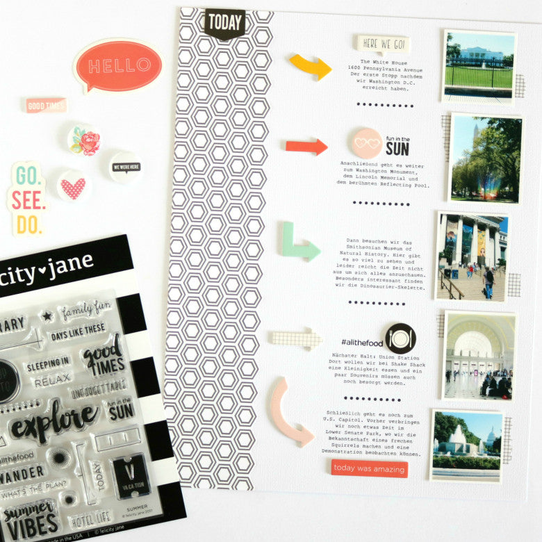 Today Layout by Evelyn Wolff | @FelicityJane