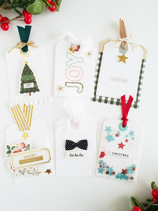 Embossed Designer Gift Tags | Anna Blades