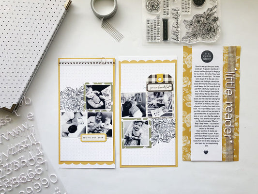6x8 Baby Album: Little Reader | Sarah Zayas