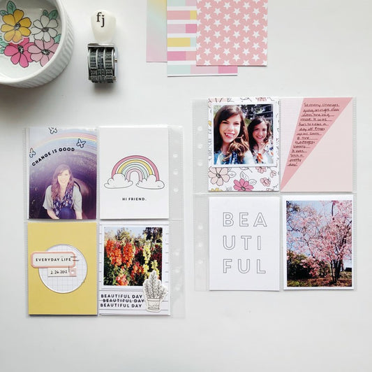 Change is Good 6x8 Pocket Page Layout | Sarah Zayas