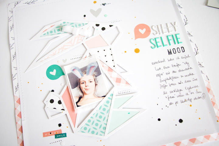 Silly Selfie Layout | Kathleen Graumüller
