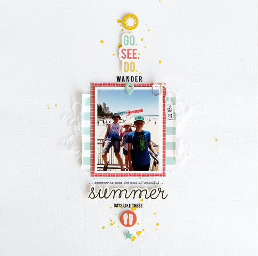 Summer Layout | Sheree Forcier