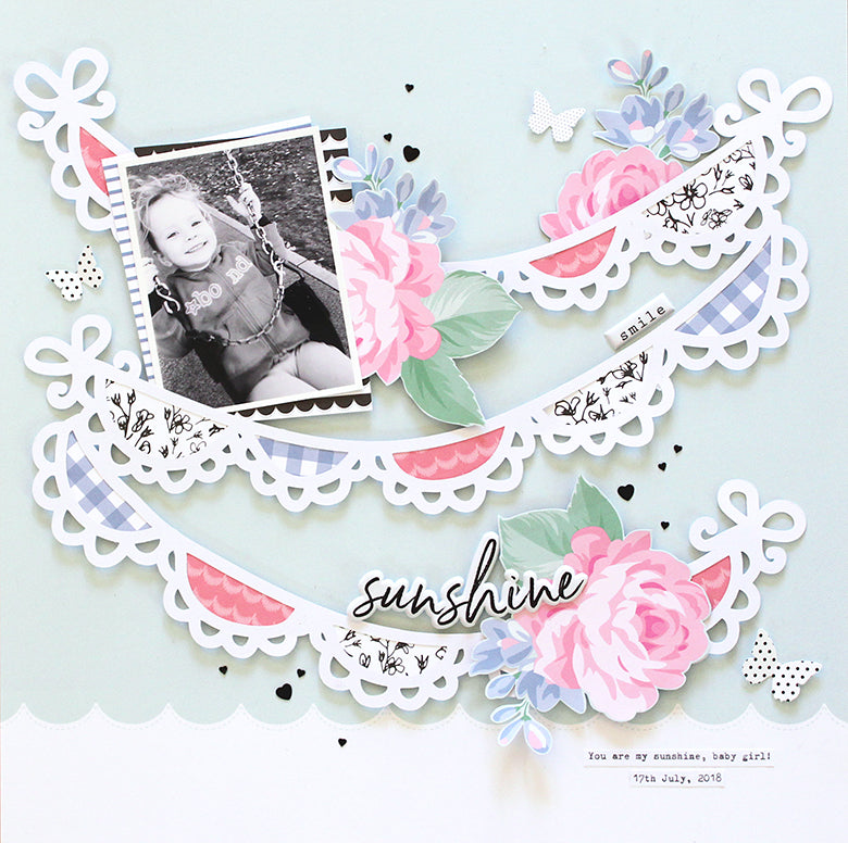 Sunshine Layout | Mandy Melville