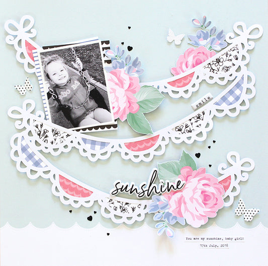 Sunshine Layout | Mandy Melville