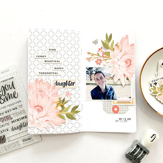 'Daughter' TN Layout with the Denise Kit | Mandy Melville