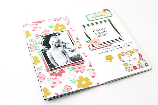 'Lovely' TN Layout using the Jaimee Kit | Mandy Melville