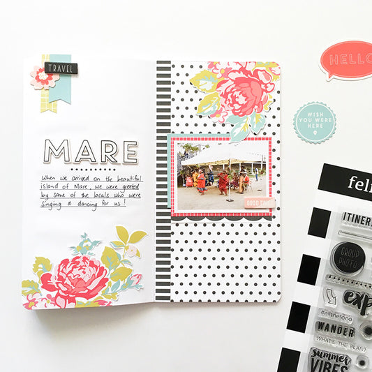Mare Traveler's Notebook Spread | Mandy Melville
