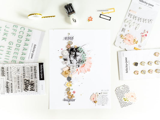 My Lovely Girl Layout | Denise collection | Ulrike Dold