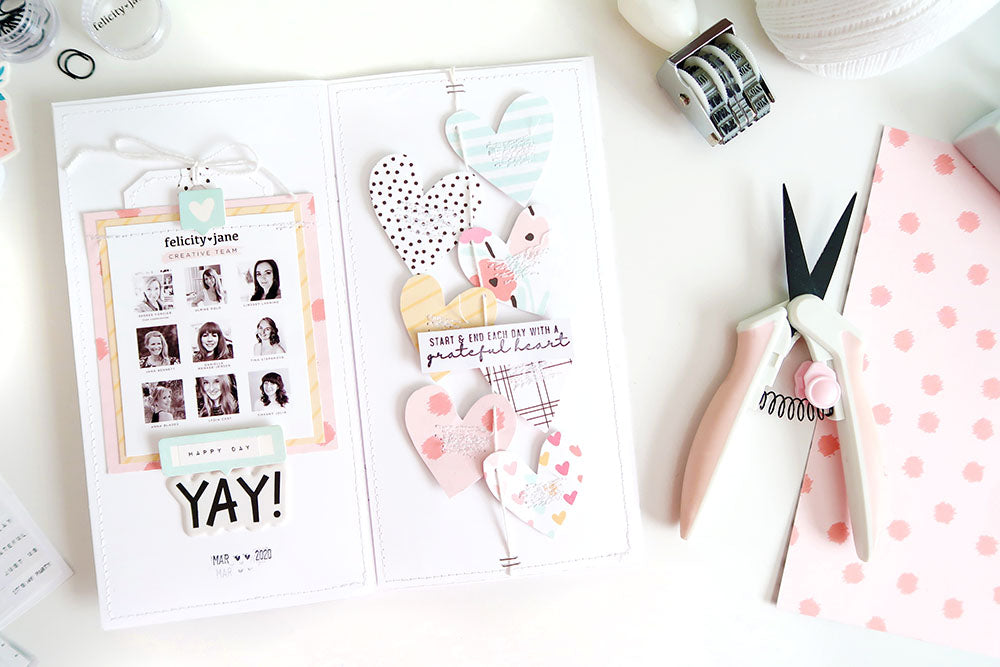 "Yay!" Traveler's Notebook Spread | Sheree Forcier