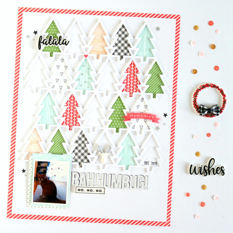 Bah Humbug! Layout | Evelyn Wolff