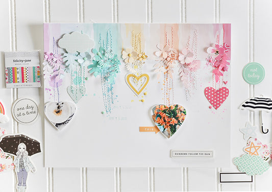 Rainbow Layout | Leigh Ann Odynski