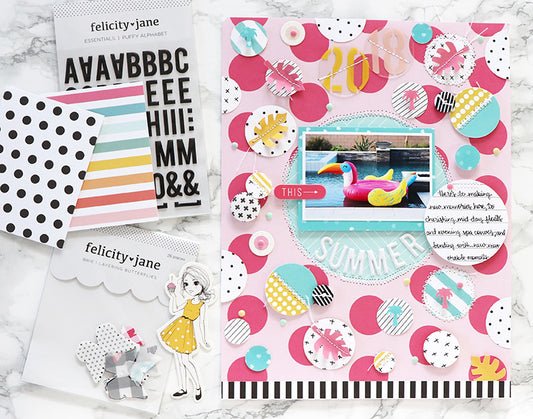 Summer Layout | Leigh Ann Odynski