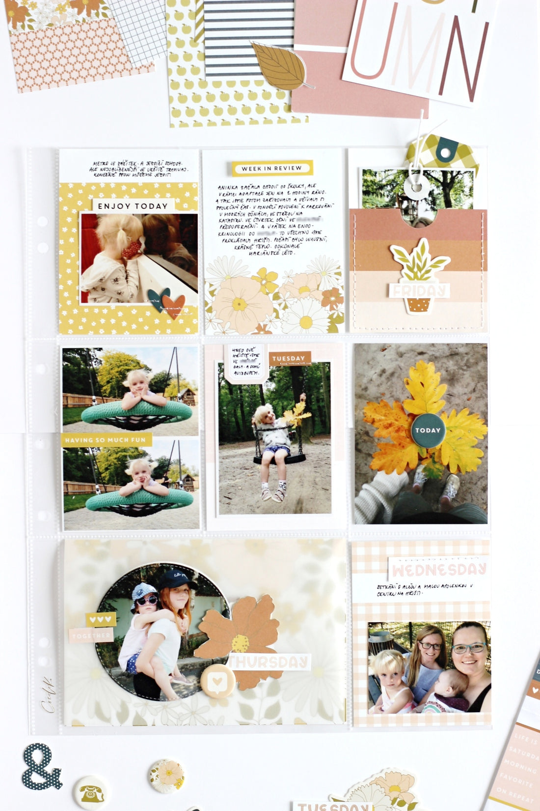 Week In Review Pocket Pages | Jana Bennett